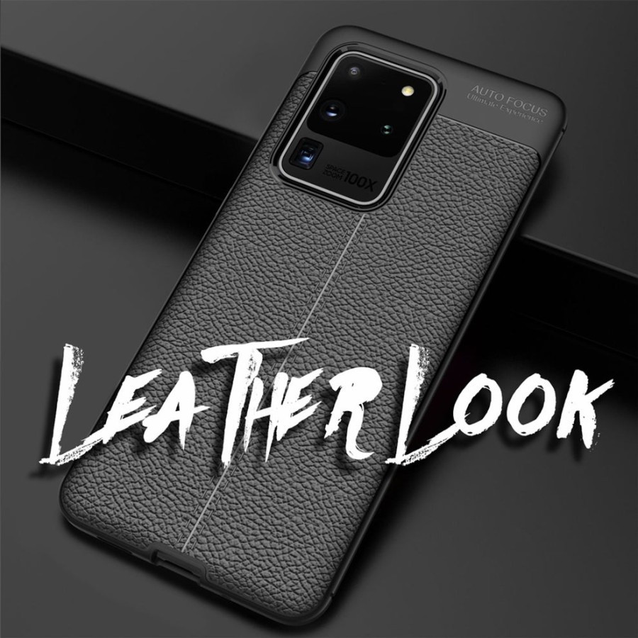 CASE SAMSUNG S20 S20FE S20 PLUS S20 ULTRA AUTOFOCUS CARBON SILICONE LEATHER CASE - หนัง AUTOFOCUS