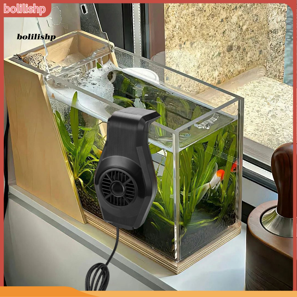 {bolished} ตู้ปลา Chiller Ultra-thin Aquarium Fan Aquarium Chiller Fan with Clamp – Mini Fish Tank C