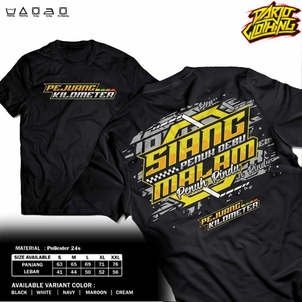 Darjo Clothing - Day เสื้อยืด Full Dust Night Full of Longing - Funny Young Driver Distro เสื้อสําหร