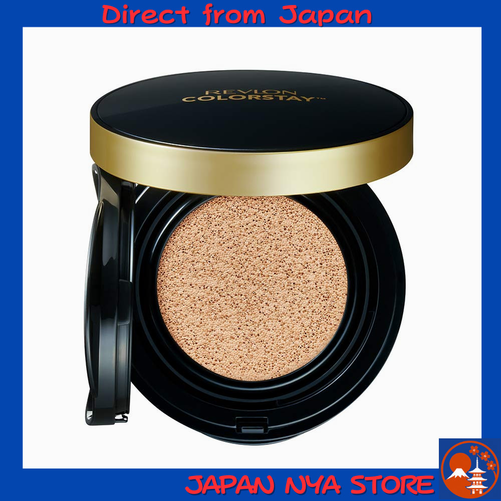 Revlon ColorStay Cushion Longwear Foundation 004 Buff สำหรับผิวโทนสว่าง SPF50 PA+++ รองพื้นคุชชั่นติ