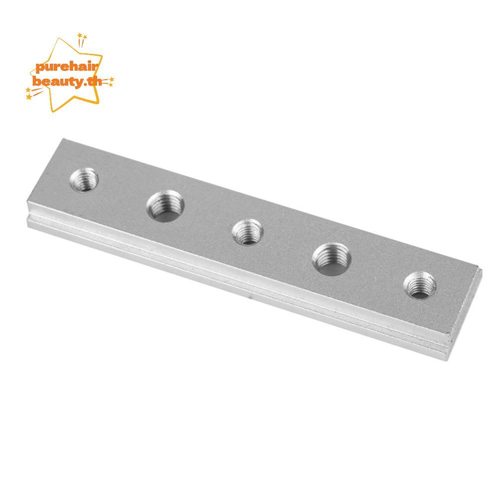 PUREHAIRBEAUTY Miter Track Jig, 30 / 45 ประเภท 100/200/300 mm T Slot Miter Track, สําหรับ T สกรูอลูม
