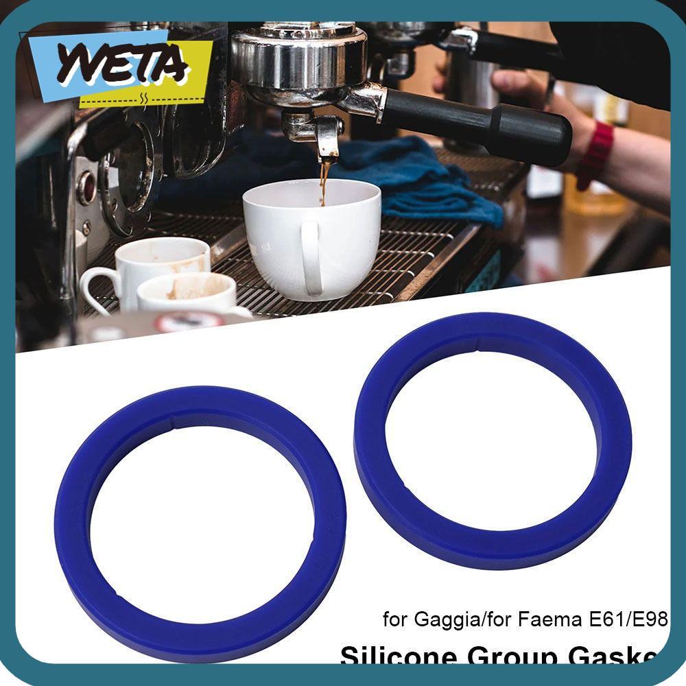 YVETA 1 ชิ้นซิลิโคนกลุ่มปะเก็น, E61 Leakproof Group Head Seal Kit, 8.5 มิลลิเมตร O-Ring ปะเก็นสําหรั