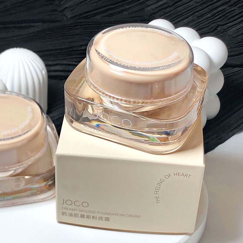 ขายร้อนของแท้ JOCO ที่มองไม่เห็น Foundation ครีมครีมรองพื้นหญิงครีมผิว Liquid Foundation ผิวแห้งคอนซ