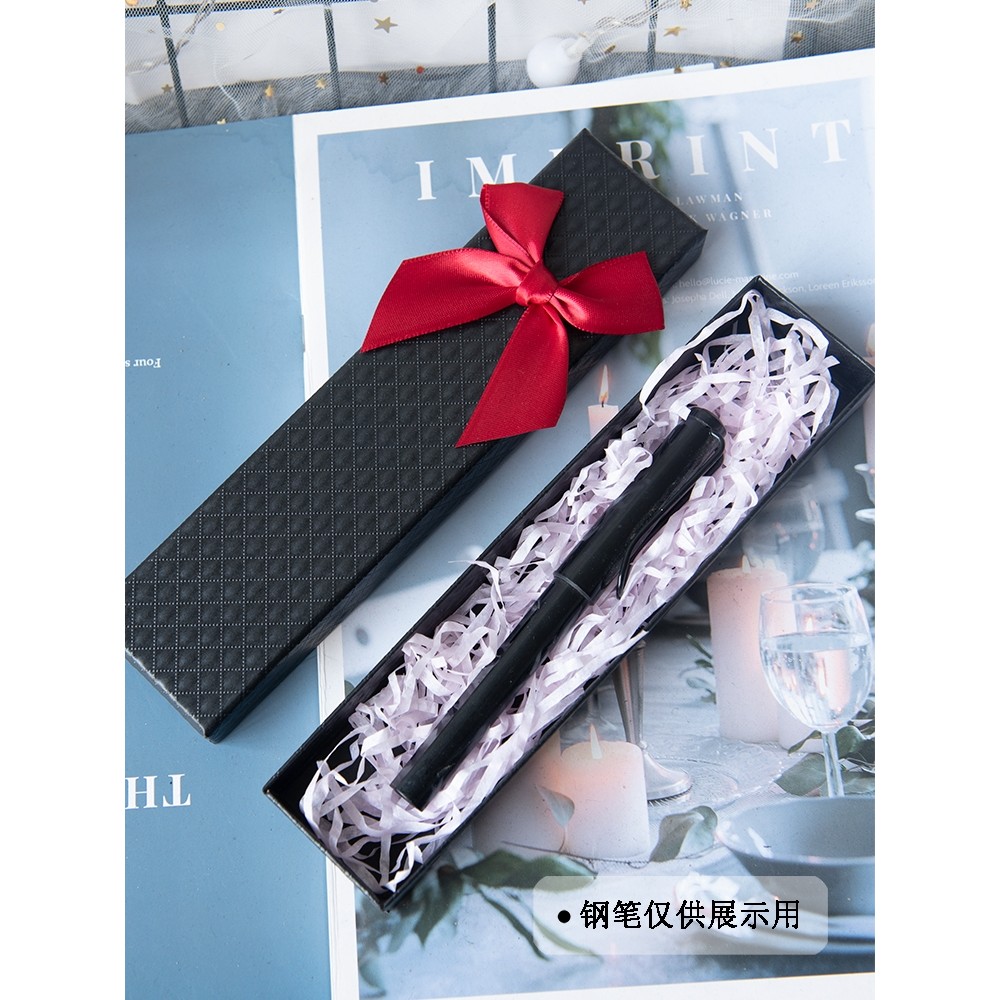 Spot Goods#Fountain Pen Box Eyebrow Pencil Pregnancy Test Stick Necklace Hairpin Signature Pen Gift 