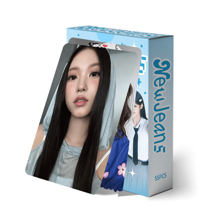 50-124pcs NJ เลเซอร์โฮโลแกรม Lomo การ์ด 2nd Anniversary How Sweet Album Photocards BUNIES CAMP CLUB 