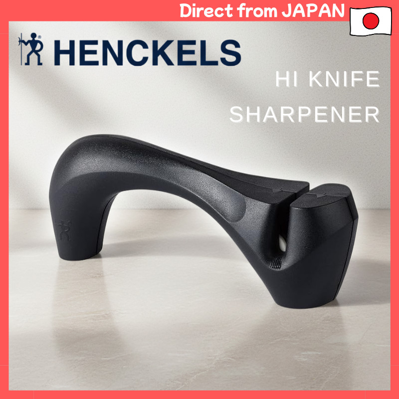 Henckels Japan HI Ceramic Knife Sharpener - Professional 2-Stage Sharpening Tool (Z1032-762)