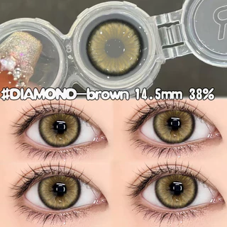 Eyeshare Aurora คอนแทคเลนส์สีอ่อนๆ มีค่าสายตา 0.0~-600 สีน้ำตาล สีดำ เทา ตาตุ๊กตาน่ารัก ลายแฟชั่น