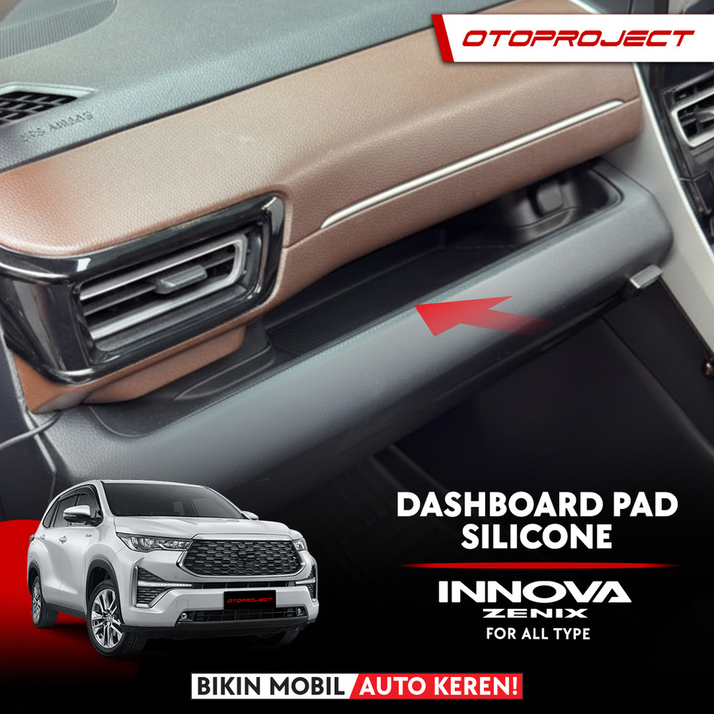 Otopproject – Dashboard Pad Silicone Innova Zenix | เสื่อแดชบอร์ด Innova Zenix