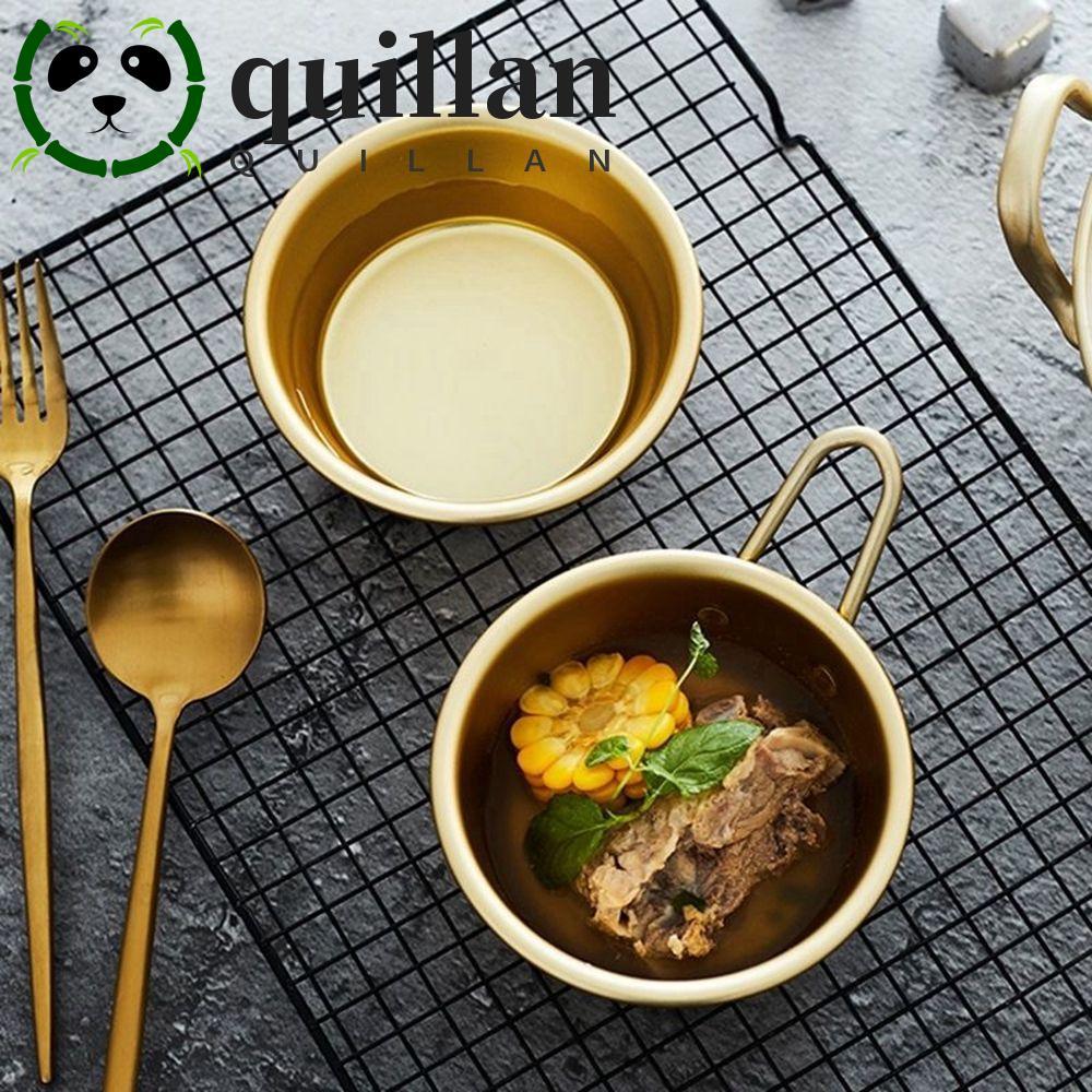 QUILLAN Cup Home Fast Heating Round Traditional Korean Ramen Pot Bowl Cup