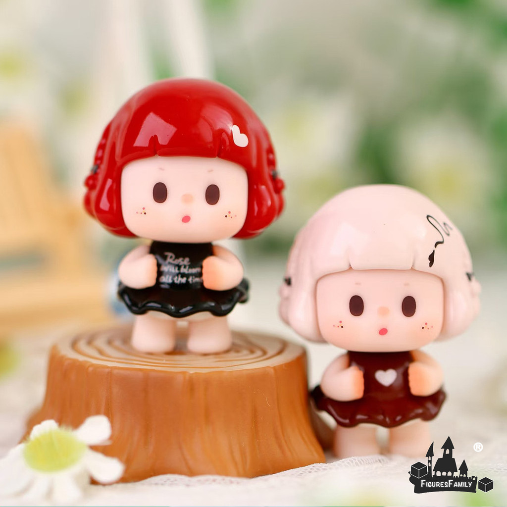 [ของแท้] Fuji BuEr วันวาเลนไทน์จํากัดซีรีส์สไตล์พื้นฐานยืนยันมินิรูปตุ๊กตาเครื่องประดับของขวัญ