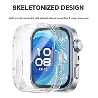 เคสTPU + สายซิลิโคนสําหรับSmartwatch Huawei Watch Fit 4 /3 Soft Sportยางรัดสายรัดข้อมือป้องกันหน้าจอฝาครอบกันชนอุปกรณ์เสริมสําหรับHuawei Fit 3