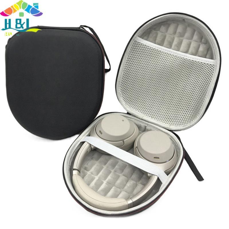 H & L หูฟังกันน้ํา Hard EVA หูฟังกระเป๋าเดินทางสําหรับ WH-1000XM3 MDR-1 AM2 BOSE NC700 MDR-XB950B1 ห