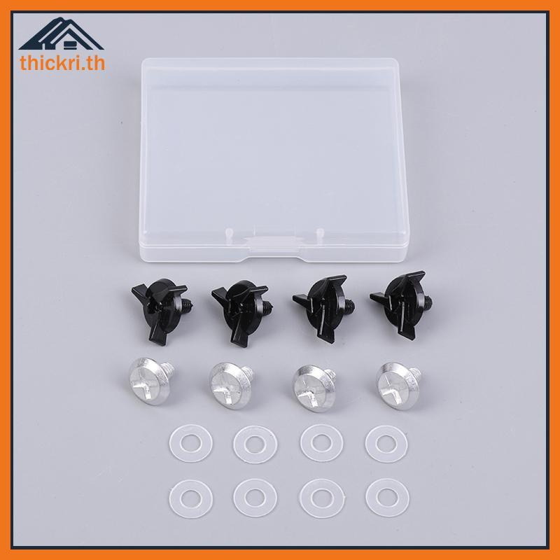 TT 8 ชิ้น/เซ็ต Motocross หมวกอุปกรณ์เสริมสกรูสกรูพิเศษสําหรับ Off Roads หมวกกันน็อคอลูมิเนียมหมวกกัน