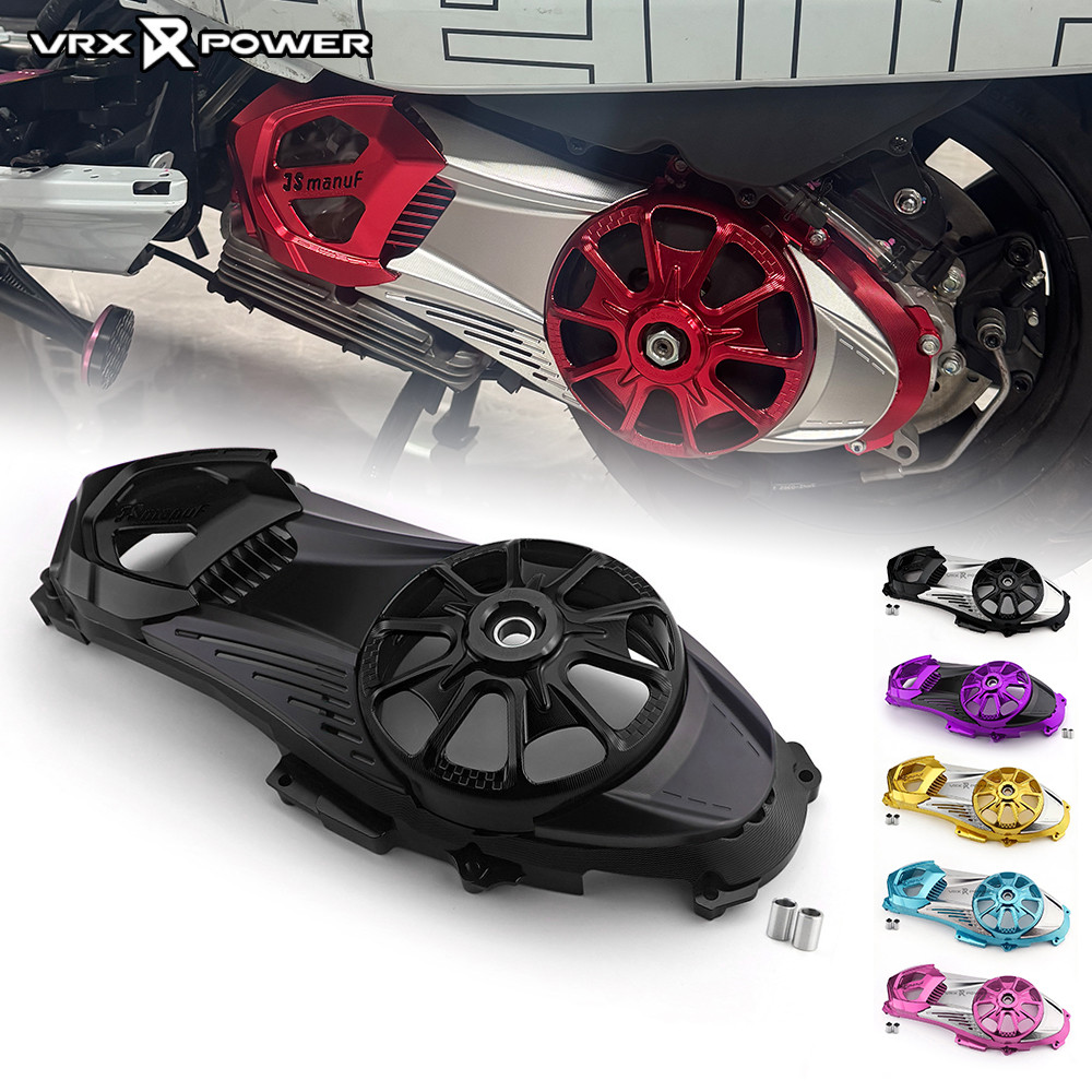 สําหรับ LAMBRTTA X300 JS Manuf CNC ฝาครอบข้อเหวี่ยงเกียร์