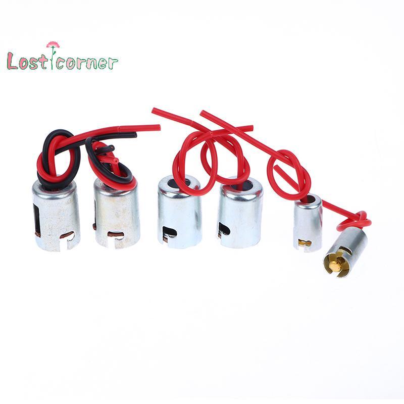 [Lostcorner] 2 ชิ้น BA15S BA15D BA9S T9 ไฟเบรครถไฟเลี้ยวผู้ถือหลอดไฟ Soet ไฟหน้าฮาโลเจน Pigtail Conn