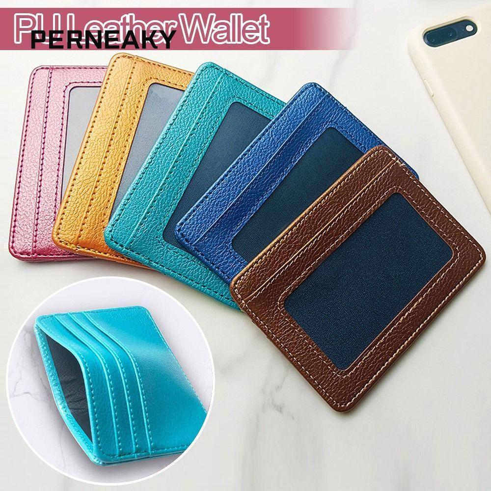 PERNEAKY Card Holder Travel Bus Pass Bank Card กระเป๋าบัตรเครดิต