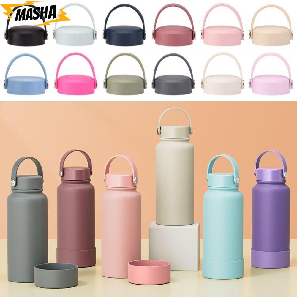 ฝาครอบถ้วยฉนวนสูญญากาศ, เฉพาะฝาปิด Universal ฝาขวด, ทนทานพร้อมที่จับ Splash Proof ฝาครอบขวดสําหรับ 6