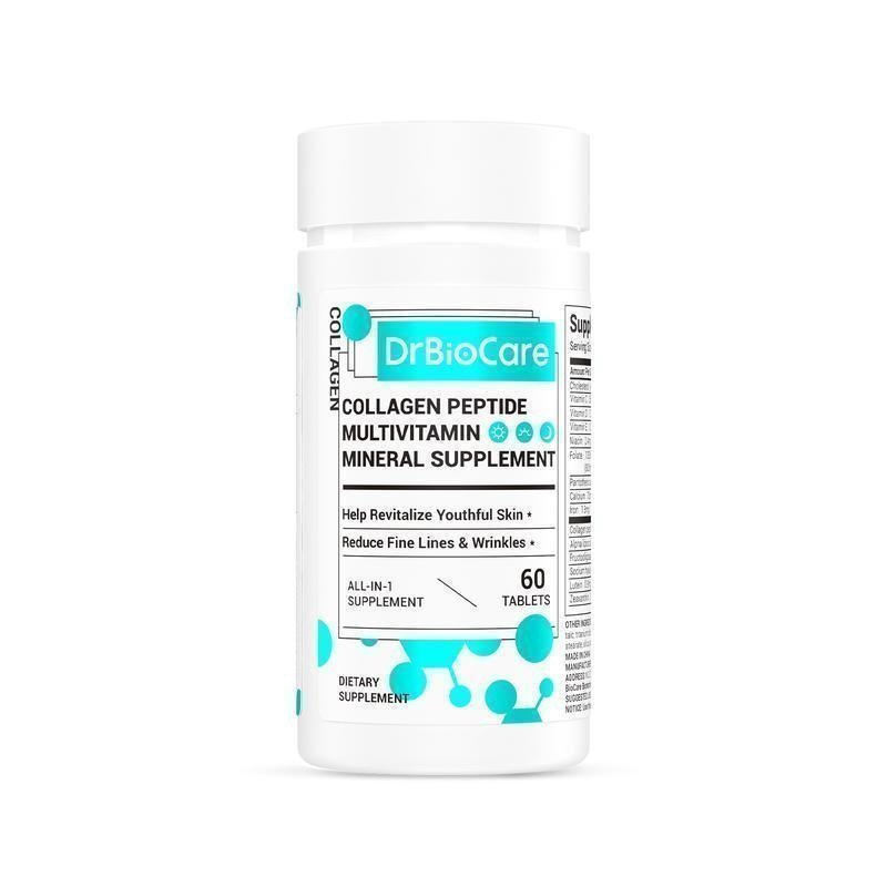 DrBioCare Collagen Peptides, Vitamin & Mineral, Contains Vitamin d3, Girl Vitamin C, Probiotics,Vita