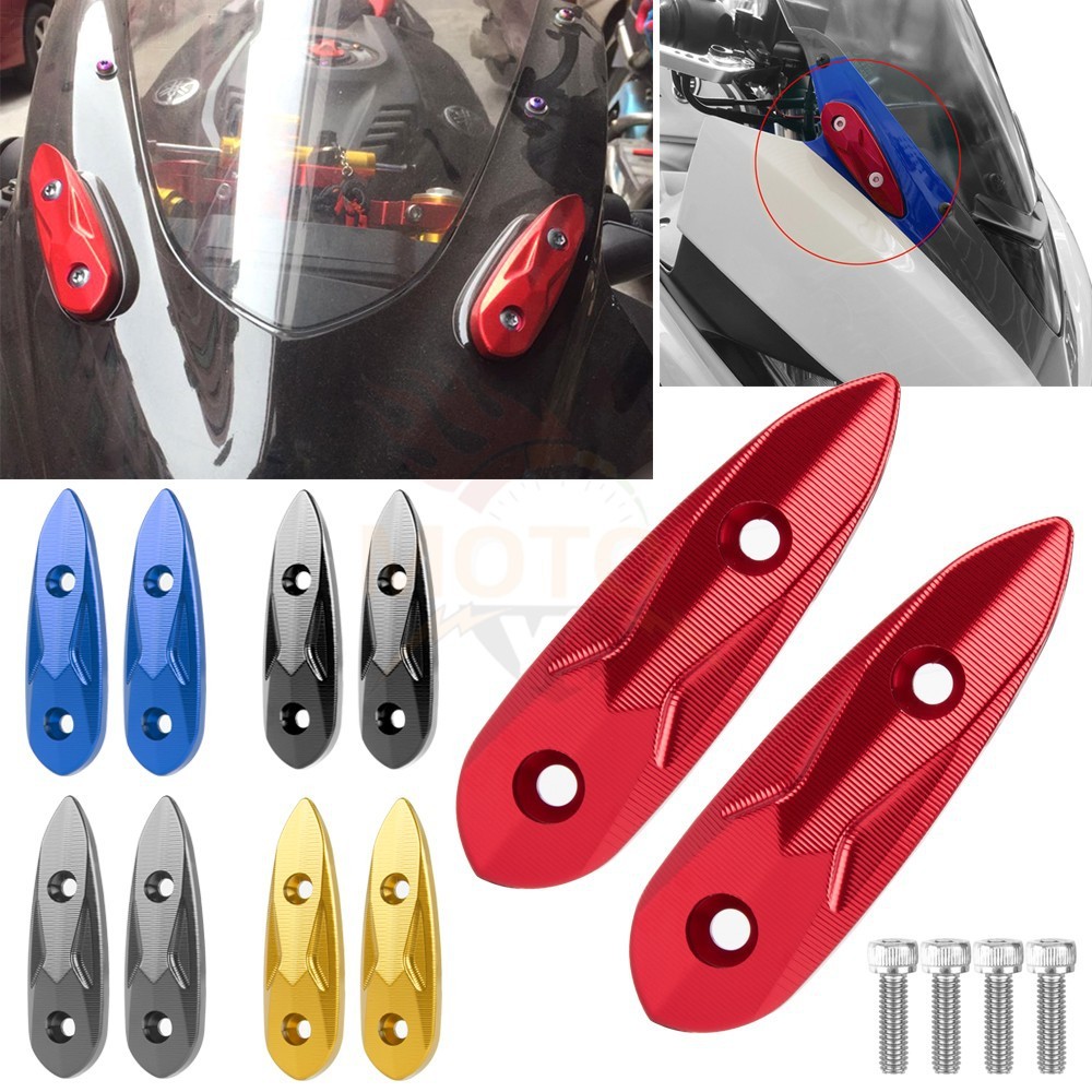 เหมาะสําหรับ Yamaha Yamaha YZF R15 V3 R3 ดัดแปลงอุปกรณ์เสริมกระจกมองหลังกระจกที่นั่งรหัสแผ่นตกแต่ง C