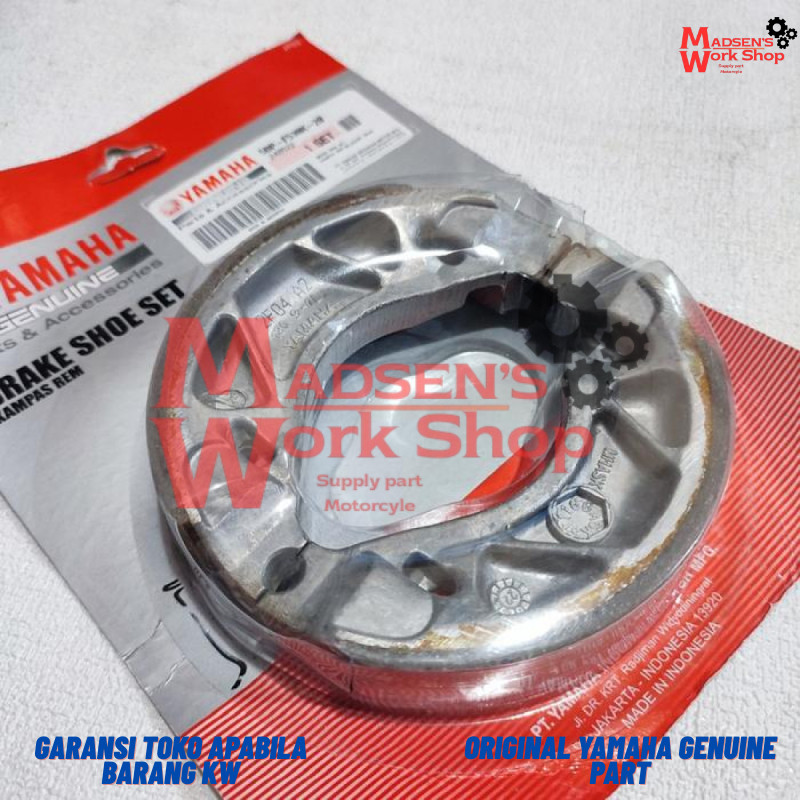 ผ้าเบรกหลัง RX KING SCORPIO 5BP-F530K-20 ต้นฉบับ YAMAHA