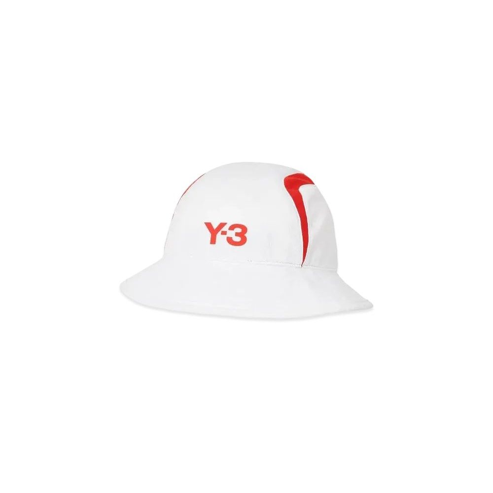 Y-3 PALACE Bucket Hat White Red Unused