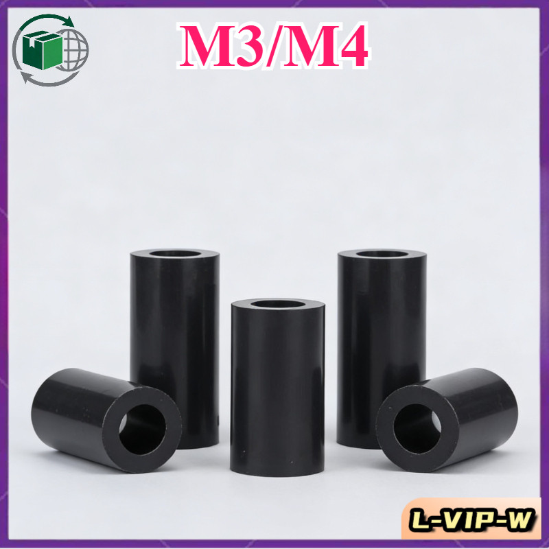 abs แขนฉนวนกันความร้อนคอลัมน์แยก สีดํา คอลัมน์ตรงพลาสติก/M3/M4(L-VIP-W-6)