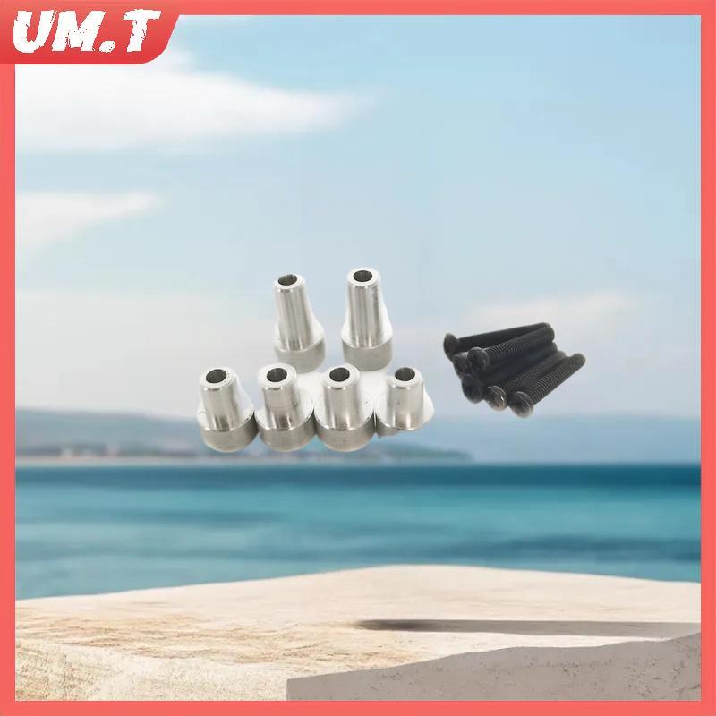 UM.T 1 ชุดสําหรับ 1/12 ดัดแปลงล้อใหญ่อะไหล่อัพเกรดพิเศษ MN82 MN82S รถโลหะเปลือกยกคอลัมน์ความสูง Brae