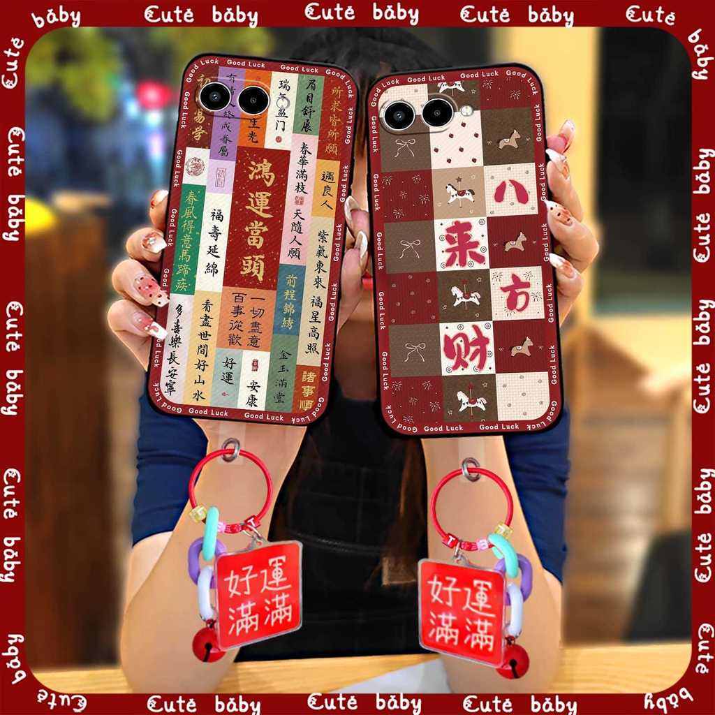 TCL ปีใหม่เคสโทรศัพท์ปีม้าเคสโทรศัพท์เคสโทรศัพท์สําหรับTCL T-Mobile Revvl8/T Phone3 ปีใหม่ 2026 กันน
