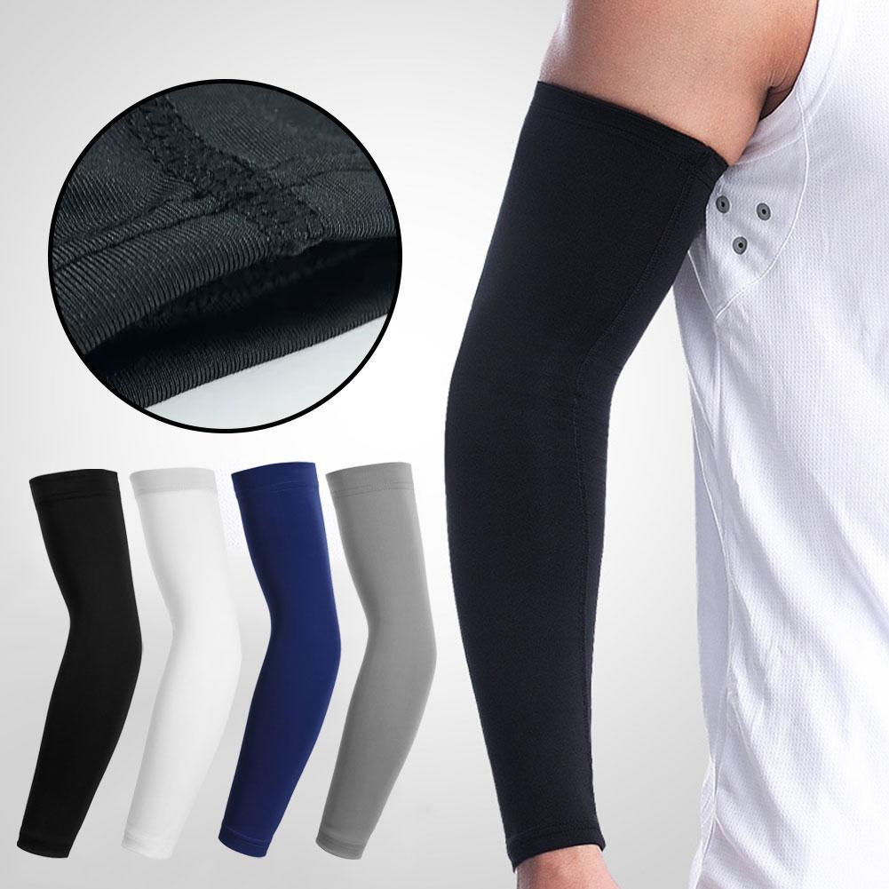 Breathable Ice Sleeve Uv Protection Outdoor Cover Cooling Arm Sports Hand Sun Protection T1d9