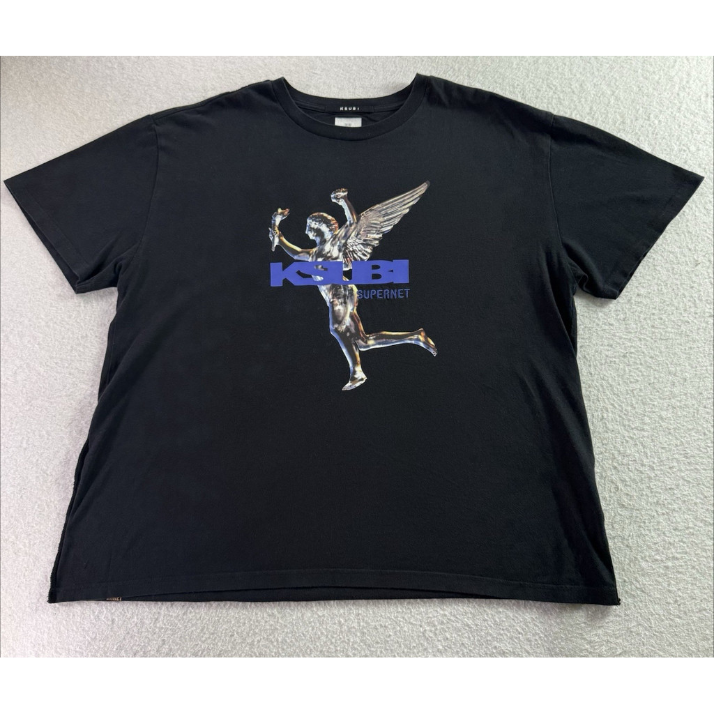 เสื้อยืดขนาดใหญ่ Ksubi Rolling Street Wear ทำจากผ้าฝ้าย 100% สไตล์ใหม่