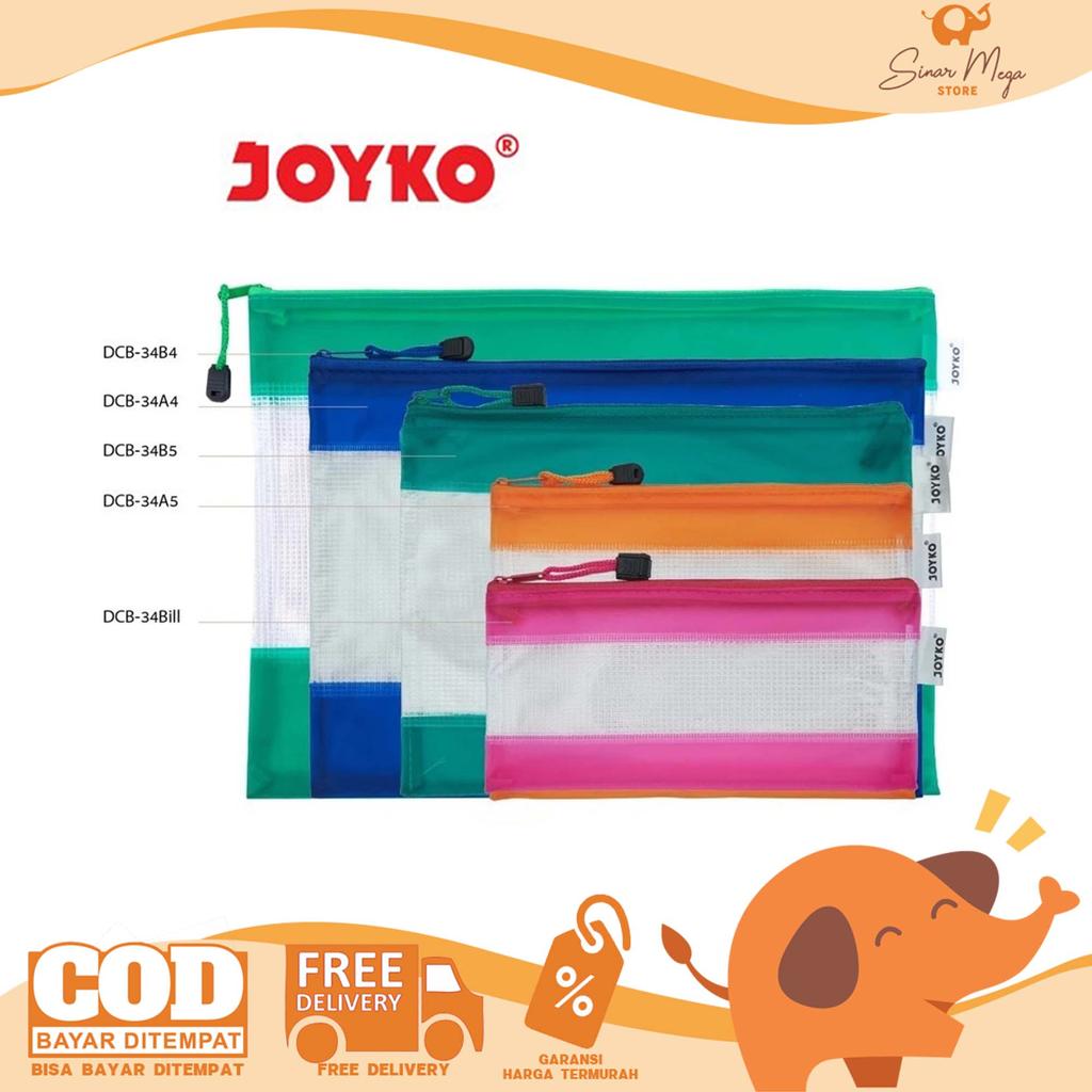 Joyko Document Bag DCB-34(A4, B4, A5, B5, Bill)/ ราคาถูก มีคุณภาพ Document Bag Folder