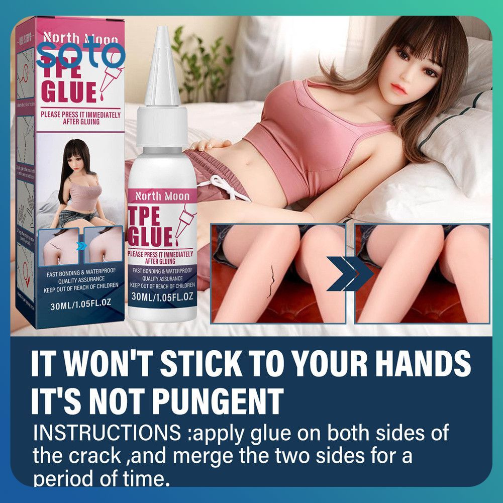 ♫ กาวซ่อมตุ๊กตา TPE 30 มล. กาวแห้งเร็ว อเนกประสงค์ กันน้ำ กาวสำหรับซ่อมผ้า