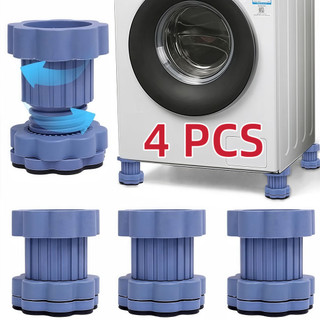 Washer Dryer Washing Machine Foot Pad Anti Vibration Noise Cancelling Support Balance Fixed Non Slip Shockproof Mesin