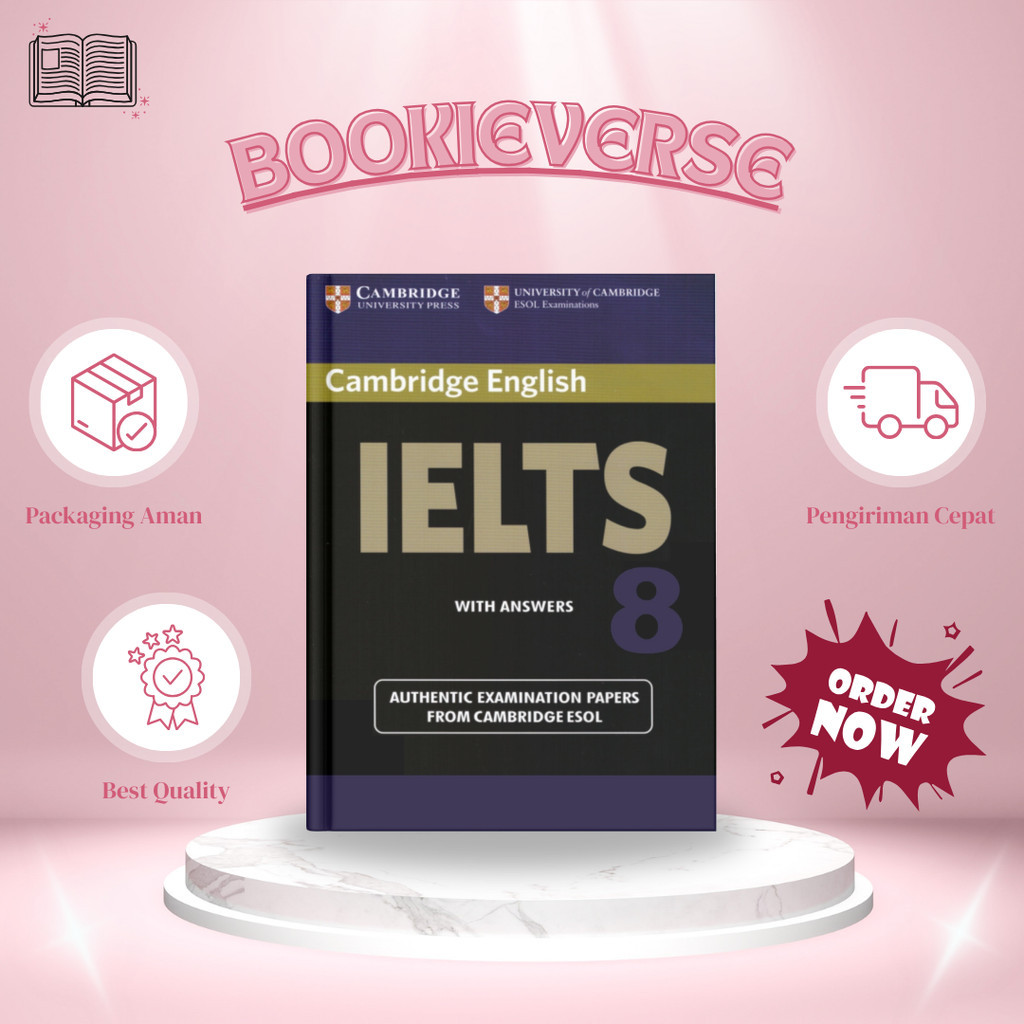 IELTS 8 พร้อมคําตอบ: กระดาษสอบของแท้จาก Cambridge Esol