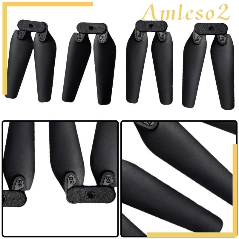 [Amleso2] ใบพัด 4 ชิ้น, อุปกรณ์เสริมโดรน, เปลี่ยนสําหรับ E58, E88, E88Pro, E99, , และ
