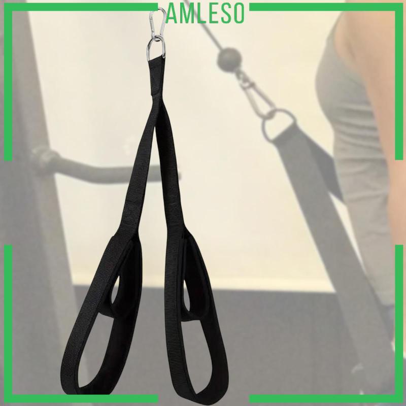 [Amleso] Tricep Rope Cable Attachment Bicep การออกกําลังกายเพาะกาย Bicep ดึงเชือก