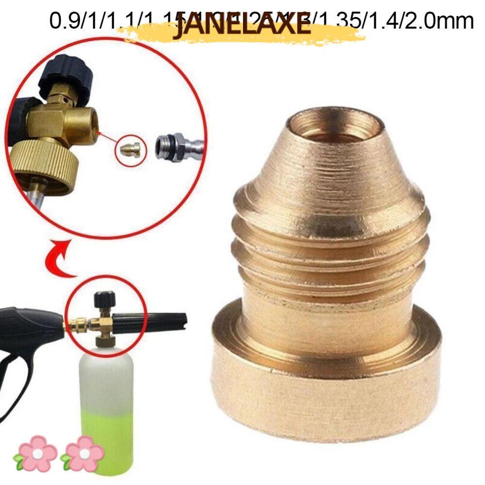 JANELAXE932JN 0.8-1.4 มม.ทําความสะอาดเคล็ดลับหม้อตาข่ายกรองเครื่องมือทําความสะอาดหิมะโฟม Orifice