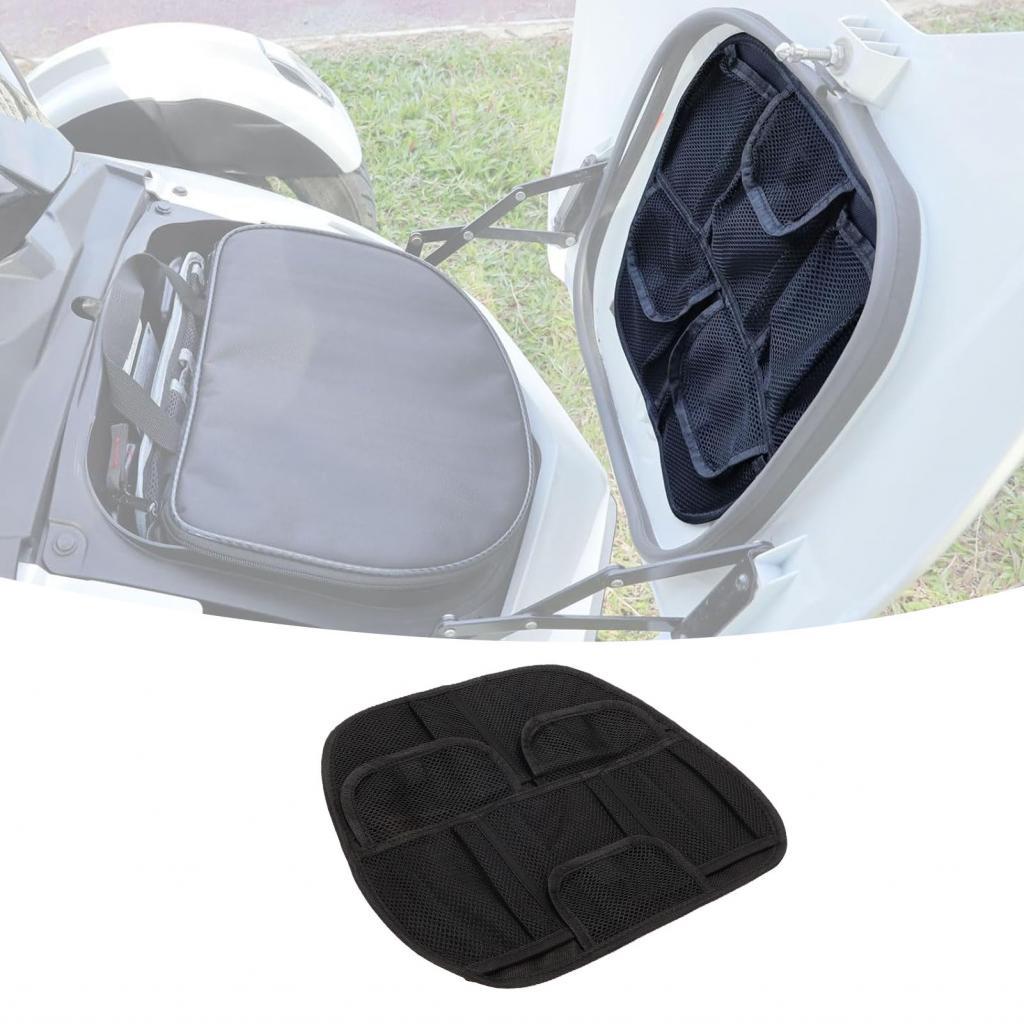 ด้านหน้า Trunk Lid Organizer สำหรับ Spyder F3 F3S F3T F3LT 2015-2024 5 กระเป๋าตาข่าย Frunk กระเป๋าเค
