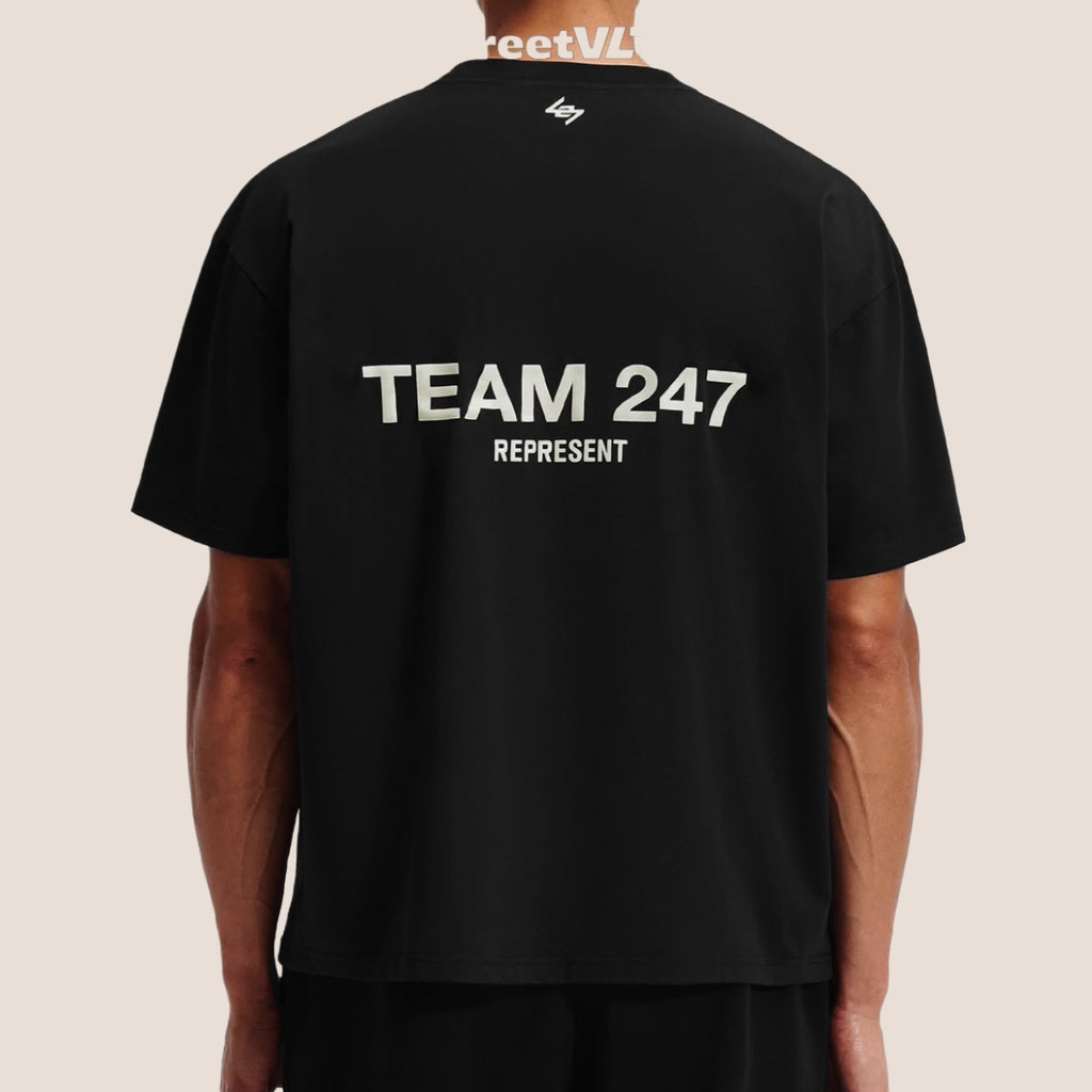 Repressant UK Team 247 Black Tee Original