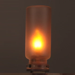 รถตกแต่งภายในรถ Ambient โคมไฟ Night Light สําหรับวันหยุดตกแต่งบ้านอัตโนมัติ 5V USB Led แฟลชเทียนหลอดไฟ