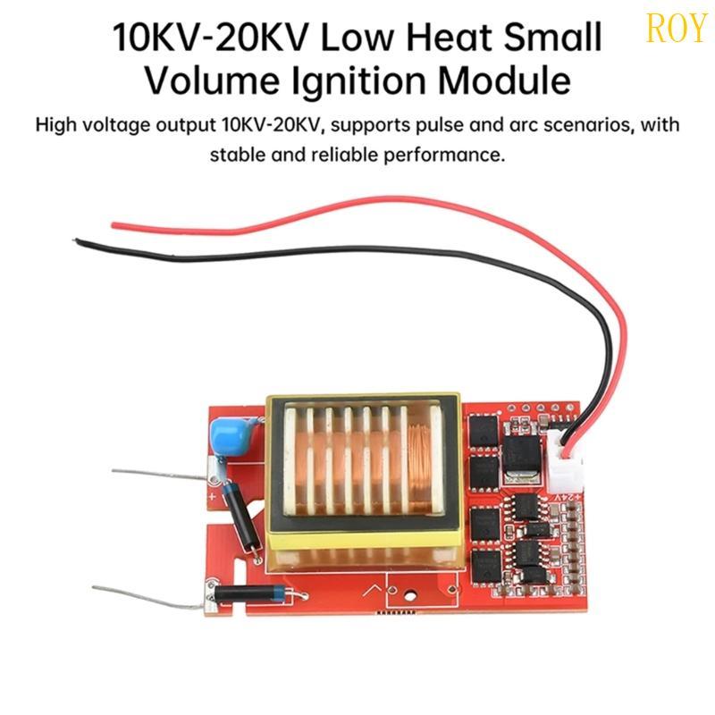 ROY 9-24V ถึง 10KV-20KV เครื่องกําเนิดไฟฟ้าการจุดระเบิดคอยล์ความร้อนต่ํา