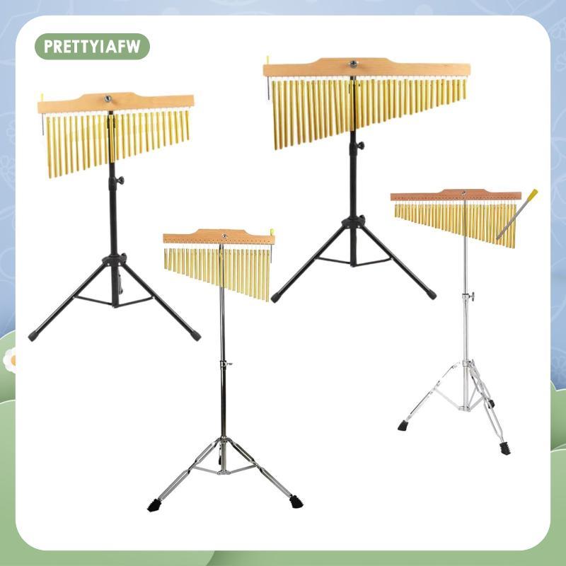 [สวย] Creative Musical Chimes เครื่องเพอร์คัชชันเครื่องมือปรับขาตั้ง Bar Chime Bells สําหรับห้องเรีย