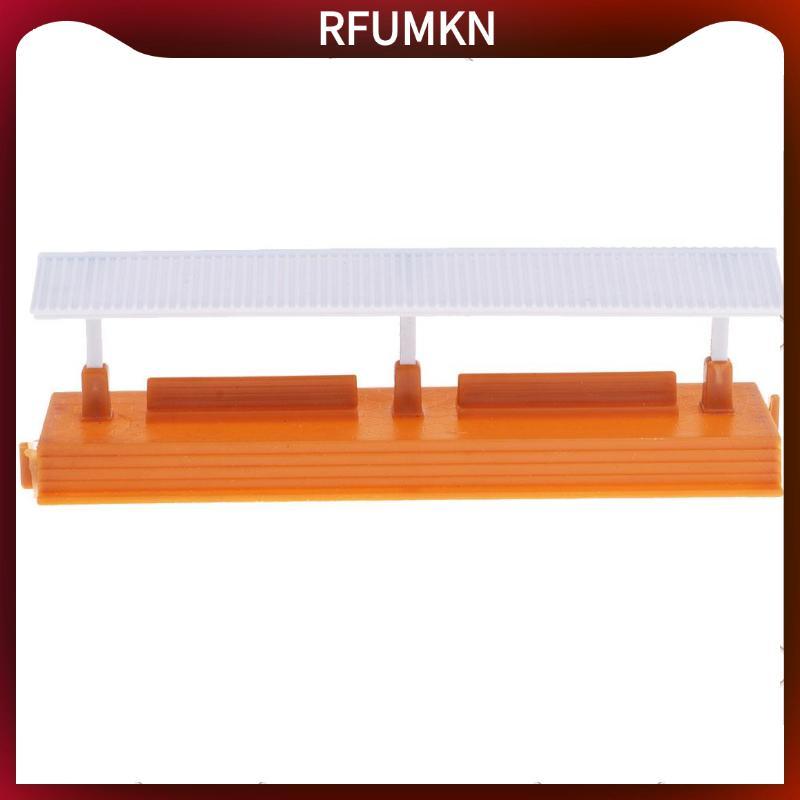 [rfumkn] 1:87 Train Landscape Structure Station Platform Model HO Scale Train Design