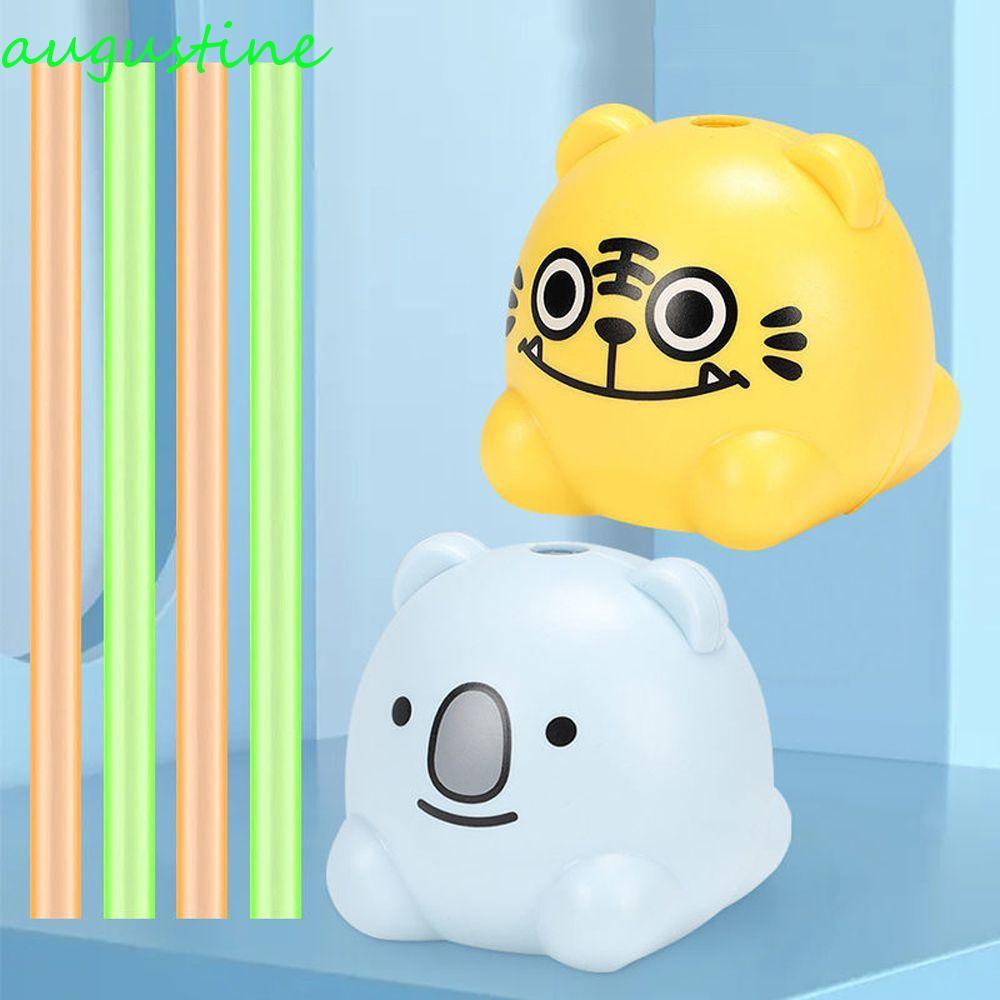 AUGUSTINE ดื่มเสียงหลอด 9 เสียงที่น่าสนใจน่ารักเซ็นเซอร์ของเหลวการเรียนรู้ในช่วงต้น Toddle เด็กผู้หญ