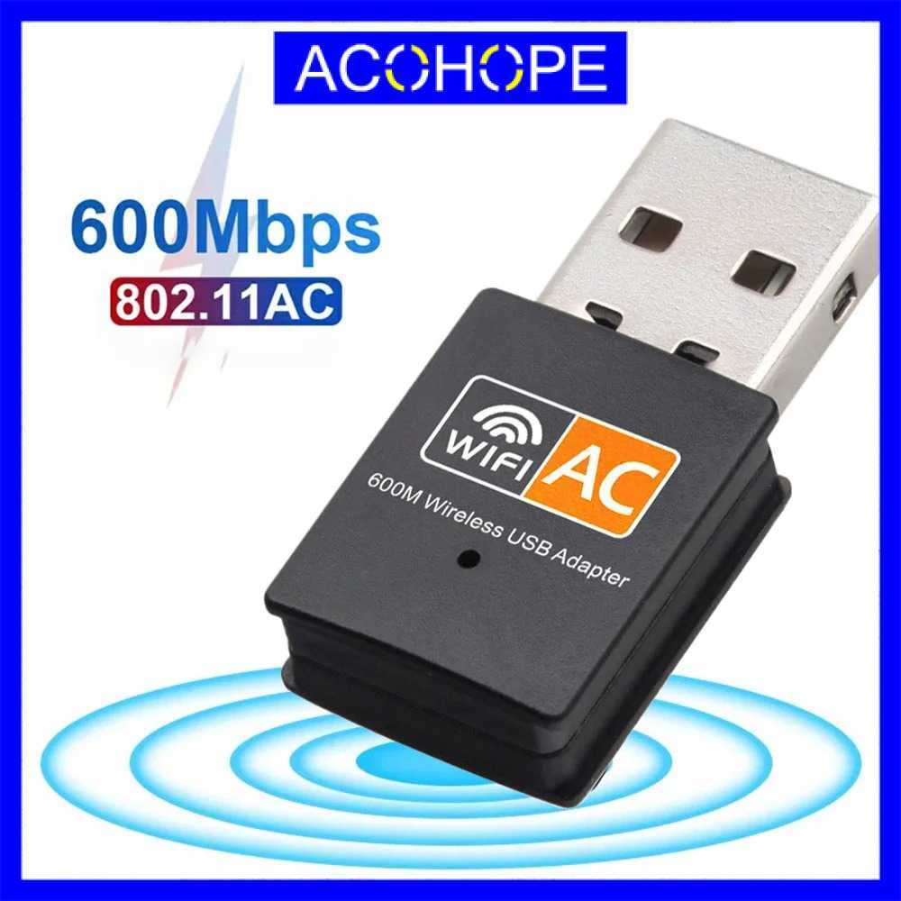 Afope Adapter WiFi USB Dongle Receiver Transmitter Dual Band 600Mbps - CN-600