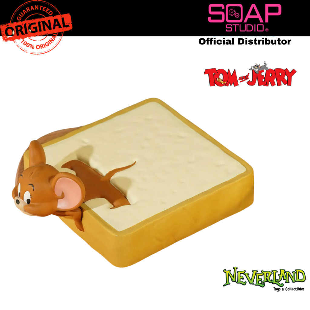 ( 📌 PRE-ORDER)Soap Studio Tom and Jerry Jerry Egg Toast Memo Pad