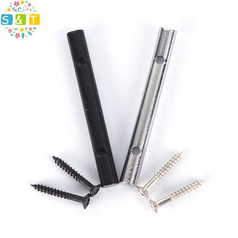 [S&T] Metal Electric Guitar String Retainer Bar พร้อมอุปกรณ์เสริมกีตาร์สกรู 2 ชิ้น {th}