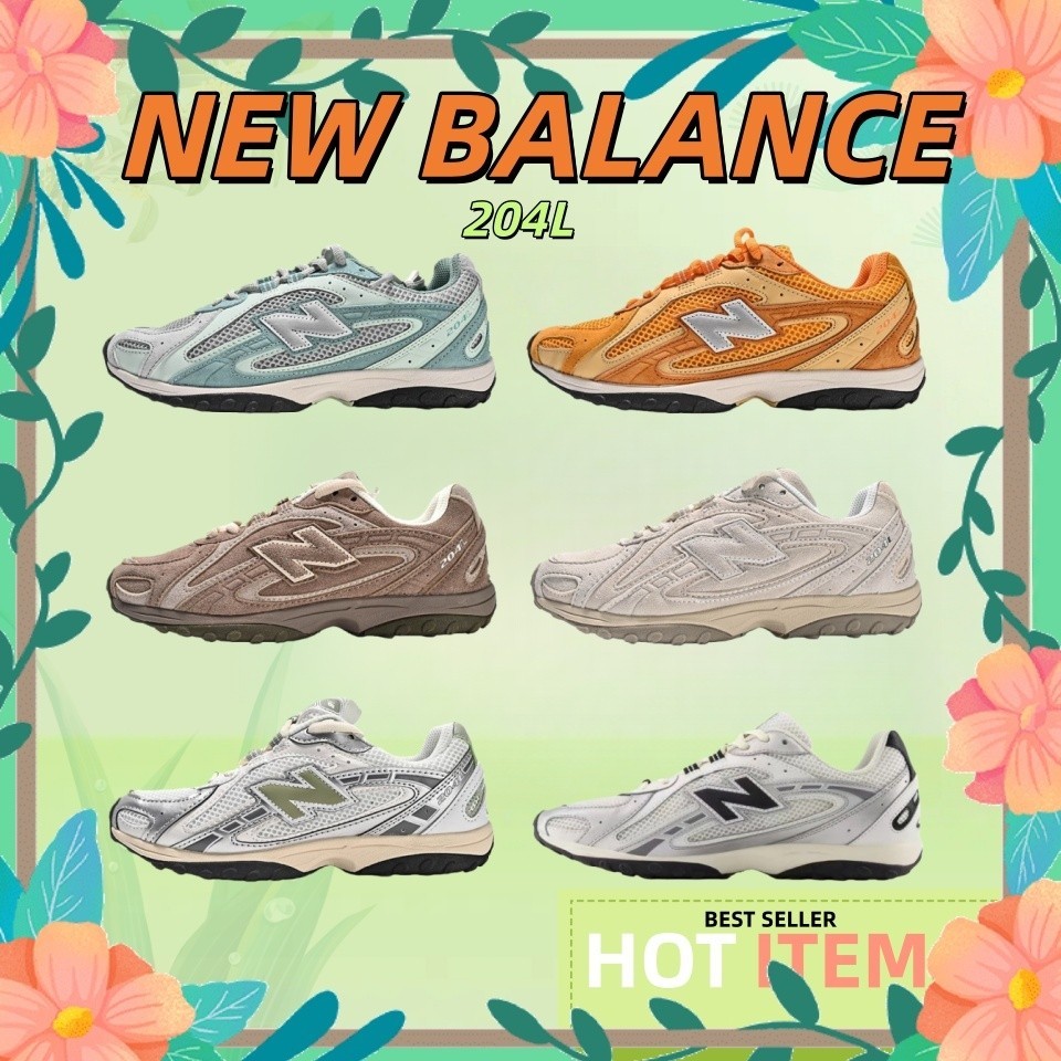 📌🇰🇷พร้อมส่ง  NEW BALANCE 204L U204LMMA/U204LMMC รองเท้ากีฬา รองเท้าวิ่ง รองเท้า
