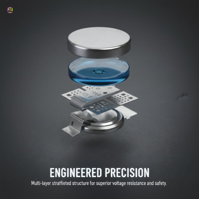 ASI 1/3/5PCS DSK-3R3K204T614-KL DSK-3R3K204T614 6.8X1.4MM SMD ใหม่ Origl Super Faraday Capacitor ONG