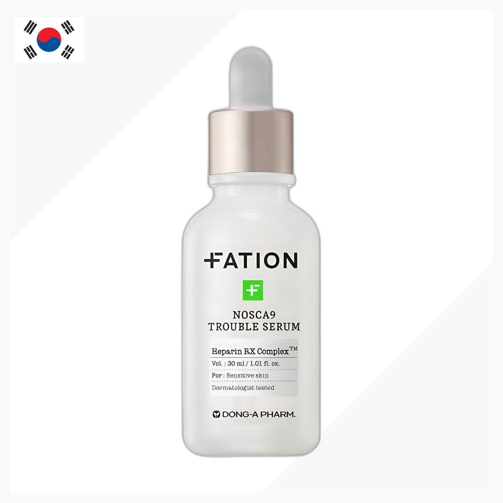 [fation] NOSCA9 Trouble Serum, 30ml, 1pc / Korean Trouble Serum / Sensitive Skin Relief / ของแท้ 100